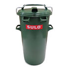 SULO Mülltonne Abfalltonne Müllbox Mülltrennung Restmüll 50 L grün + Alubügel 