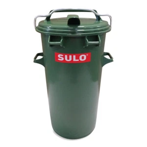 SULO Mülltonne Abfalltonne Müllbox Mülltrennung Restmüll 50 L grün + Alubügel - Bild 1 von 1