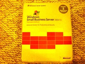 Microsoft Windows Small Business Server 2003 R2 Standard, T72-01411, 5CAL,Retail - Picture 1 of 1