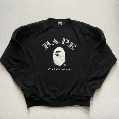 Vintage BAPE A Bathing Ape Sweatshirt Mens Medium Ape Shall Never Kill Japan Y2K - Image 1 of 4