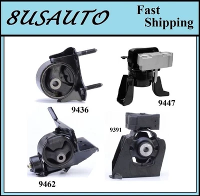4PCS MOTOR & TRANS MOUNT FIT 2009-2013 TOYOTA MATRIX 2.4L 4WD - Image 1 of 4