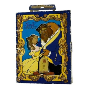 Disney Beauty and the Beast Storybook Boxed Set of 3 Pins & 10th anniversary pin - Picture 1 of 4