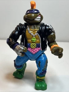 Vintage 1991 Teenage Mutant Ninja Turtles TMNT Punker Don Figur - Bild 1 von 4