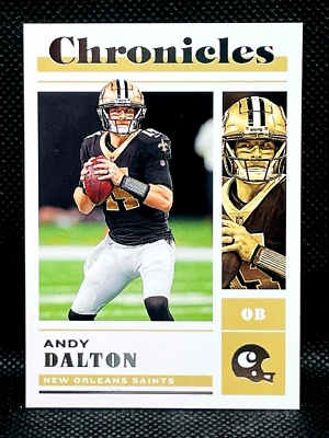 2022 Panini NFL Chronicles - ANDY DALTON #27 - Image 1 of 2