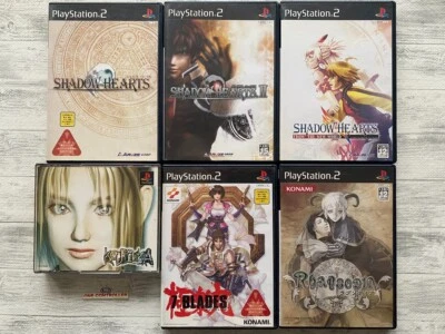 SONY PS 1 2 Koudelka & Shadow Hearts & 7 Blades & Rhapsodia set from Japan - Image 1 of 4