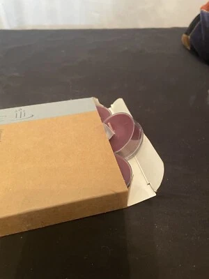 Partylite BLACK RASPBERRY Tealights V04286 1 Dozen NEW - Photo 1/3