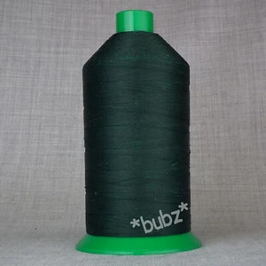 BONDED NYLON STRONG SEWING THREAD 20s BIG 3,000m SPOOL DARK GREEN 20TKT CAR SEAT - Picture 1 of 1
