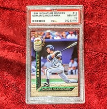 NOMAR GARCIAPARRA ROOKIE 1994 SIGNATURE ROOKIES #/45K DRAFT PICKS PSA 10 🔥POP 1
