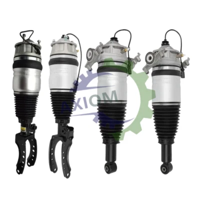 4Pcs Front & Rear Air Suspension Struts Fit Porsche Cayenne II 92A 958 2011-2018 - Image 1 of 4