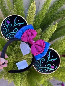 Disney Parks Frozen - Anna Minnie Mouse Ears Headband - Picture 1 of 5