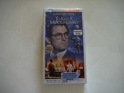 NEW 1998 TO KILL A MOCKINGBIRD VHS WIDESCREEN EDITION-GREGORY PECK - Image 1 of 4