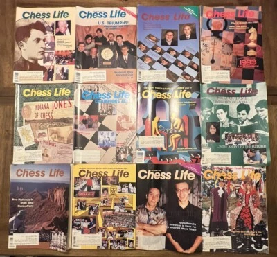 1994 Complete 12 ISSUES OF CHESS LIFE MAGAZINE - UNITED STATES CHESS FEDERATION - Image 1 of 4