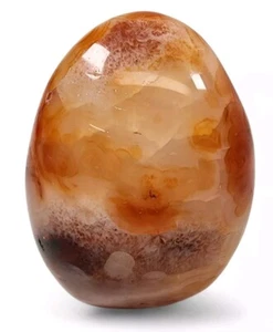 Carnelian Agate Polished Freestand Stone Madagascar 418.2 grams. - Picture 1 of 3