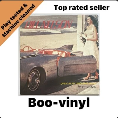 Bill Nelson - Living In My Limousine - 12" Vinyl 4 track EP Ex / Ex Condition - Image 1 of 4
