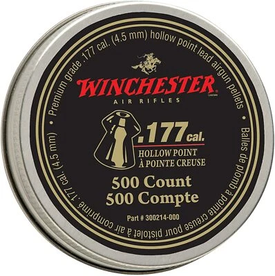 Winchester Hollow Point 500 Counts .177 Caliber Pellets  - Image 1 of 3