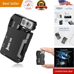 WUBEN G5 Rechargeable EDC Flashlight, 400 Lumens Dual Light Sources Mini Flashli - Picture 1 of 11