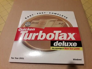 TurboTax 2001 Deluxe Federal para Windows - Imagen 1 de 1
