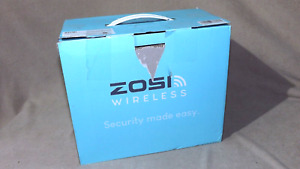 Zosi 3MP 8Ch Wireless NVR 1TB HDD With 4 Spotlight Cameras ZSWNVK-G83041-W