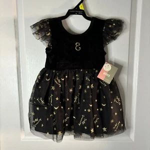 Modern Moments Toddler Girl Wicked Tutu Dress, Black, Size 3T NEW - Picture 1 of 4