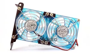 Desktop general 8CM fan graphics card companion radiator PCI bit graphics fan - Picture 1 of 3