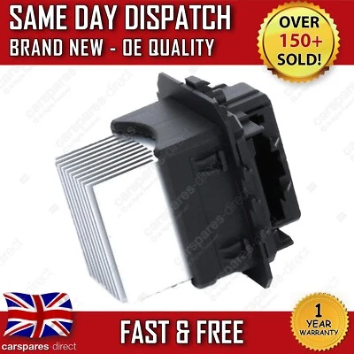 PEUGEOT 208 2012-ONWARDS HEATER BLOWER MOTOR FAN RESISTOR - Image 1 of 4