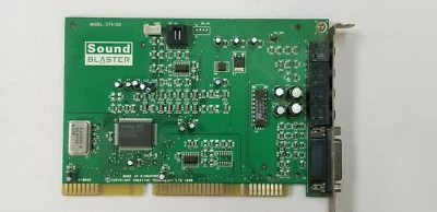 Sound Blaster Vibra 16 Creative Labs ISA 16 CT4150 DOS retro gaming Working #F44 - Image 1 of 4