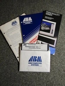 Vintage IBM 5 1/4 Floppy Disk Personality Pack Rev # M and Users Manual - Picture 1 of 1