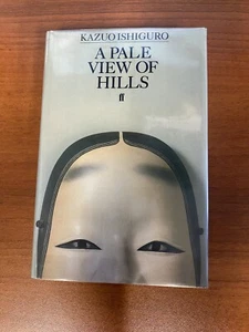 A Pale View of Hills signed 1st Printing Ex-library Kazuo Ishiguro Green Boards - Bild 1 von 7