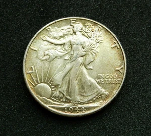 1944 Walking Liberty Half Dollar - Picture 1 of 2