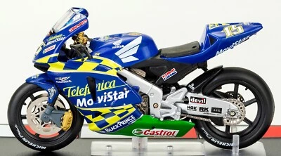Honda RC211V Sete Gibernau 2004 Scala 1:24 Modellino Classe MotoGP Numero 15 - Immagine 1 di 4