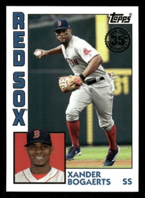 2019 Topps Update Xander Bogaerts #84-5 1984 Topps Baseball - Image 1 of 2