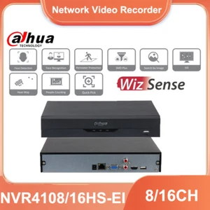 Dahua NVR 8/16CH NVR4108HS-EI NVR4116HS-EI Compacto 1U 1HDD WizSense AI por Cámara - Imagen 1 de 4