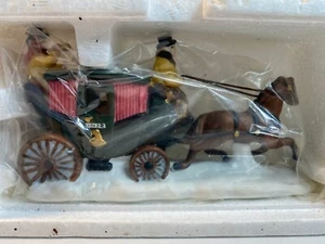 Dept 56 Heritage Village Accessories “Dover Coach” NIB 6590-0 Hand Painted 1st V - Picture 1 of 3