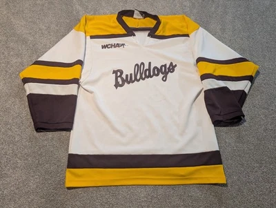 Camiseta deportiva de hockey UMD Bulldogs para hombre pequeña WCHA University of Minnesota Duluth K1 Foto 1 de 4