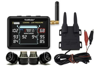 TireMinder i10 RV TPMS with 4 Transmitters, Black - Image 1 of 4