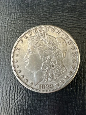 1883 S $1 San Francisco Morgan Silver Dollar Rare AU - Image 1 of 2