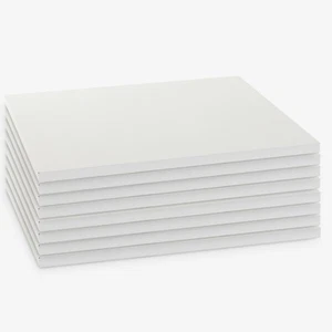 2.00m x 0.60m Shelves White Set of 8 (4 bays) - Picture 1 of 6