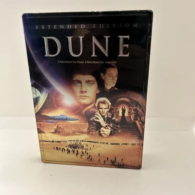 Dune: Extended Edition Steelbook 1984 (DVD w/ Insert) David Lynch Rare TESTED Foto 1 de 4