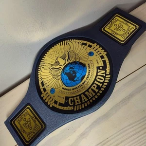 WWF World Wrestling Federation Champion Blue Foam Belt Kid Replica Toy 1998 - Picture 1 of 5