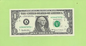 1999* ..UNCIRC $1 A 0446 7079 * .... 1999* $1 A-* BANCONOTA STELLA FRN - Foto 1 di 2