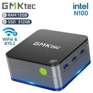 Mini PC GMKtec G2 Intel N100 12 GB RAM 512 GB SSD WIFI 6 Windows 11 Pro 2*1G LAN - Imagen 1 de 9