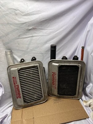 Lote de 2 Intercollers FC3S Rx7 Intercooler Montaje Superior Turbo2 T2 OEM y Stock LEER Foto 1 de 4