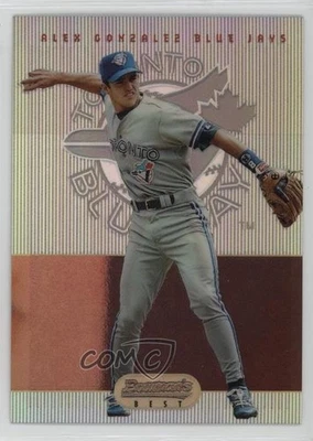 1995 Bowman's Best Red Refractor Alex Gonzalez #85 - Image 1 of 2