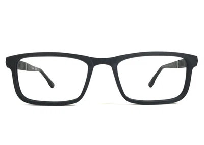 Monturas para gafas Flexon E1117 001 negro mate rectangular borde completo 51-18-140 Foto 1 de 4