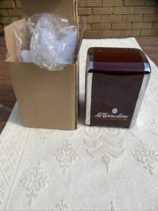Dispensador / Soporte de servilletas - La Tazza d'oro. Nuevo nunca usado en caja - Imagen 1 de 4