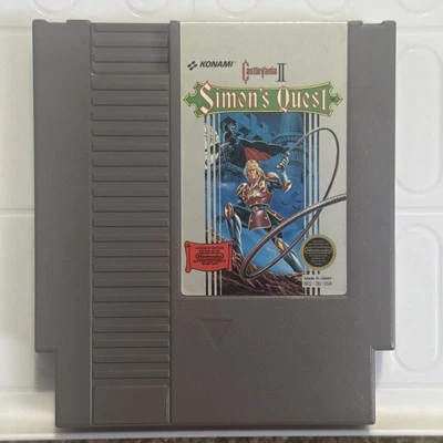 Castlevania II 2 Simon's Quest (Nintendo NES, 1988) Cartridge Authentic Tested - Image 1 of 4