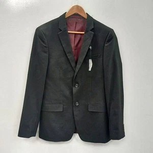 Topman Skinny Fit Suit Jacket Size 38R NWT Black Men's RMF04-SM - Picture 1 of 9