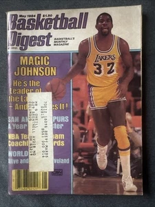 Basketball Digest May 1984 MAGIC JOHNSON - Picture 1 of 11