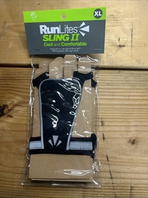 Guante RunLites Sling 2 Correa Sin Dedos Color Negro Talla XL con LUCES Foto 1 de 4