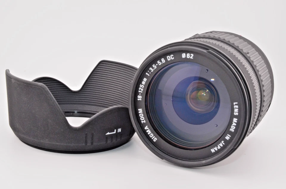 NEAR MINT Sigma 18-125mm F3.5-5.6 Zoom Lens for Sony A-Mount Tested Japan Import - Image 1 of 4